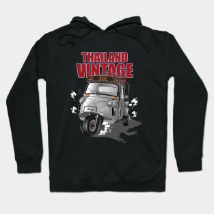 Thailand vintage steel car frog tuk-tuk in Trang southern Thailand Hoodie